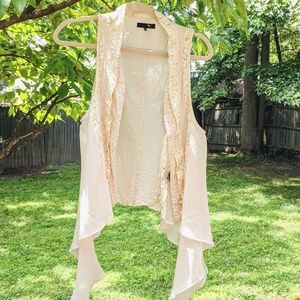 Ryu Cream Boho Vest